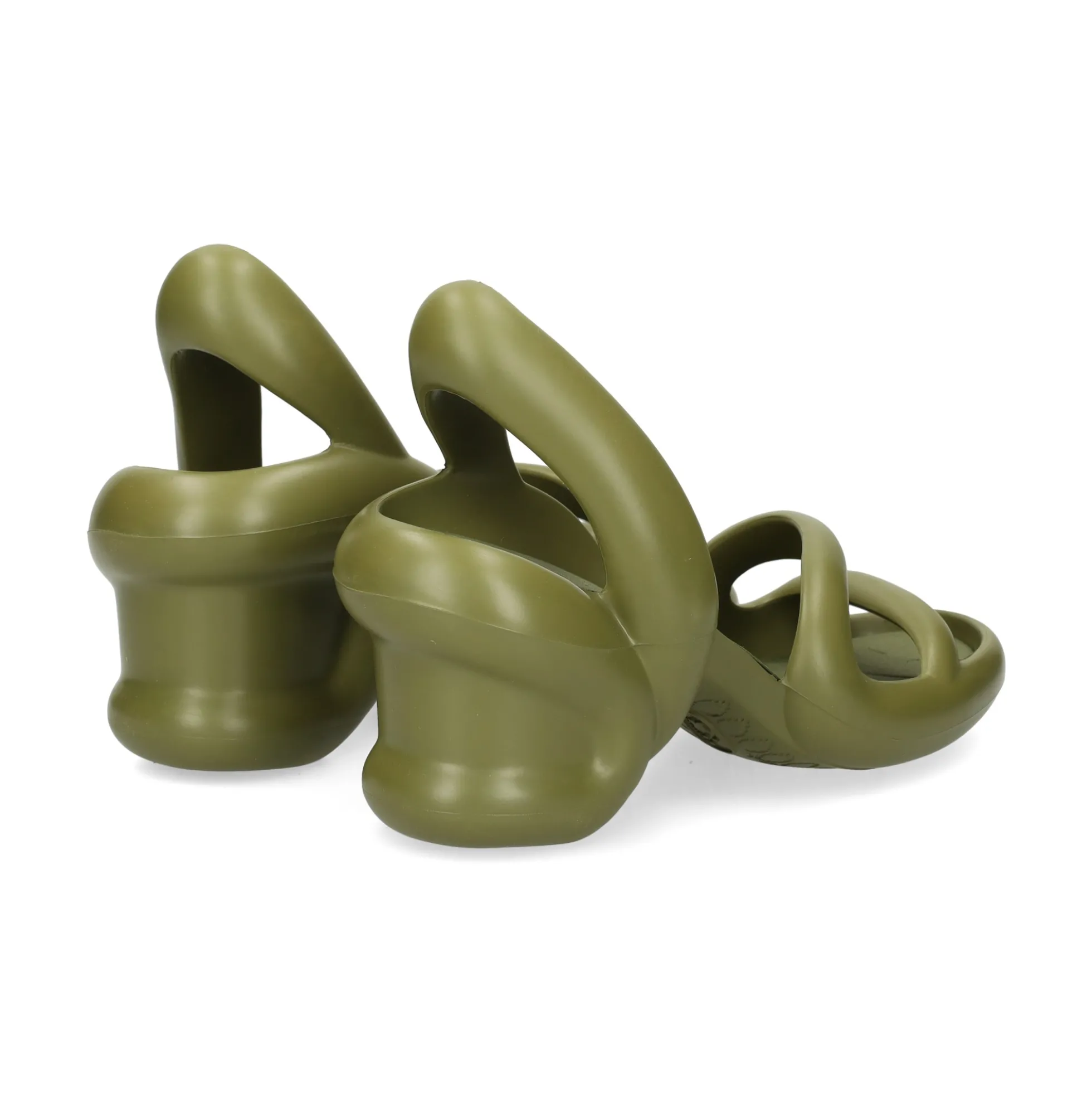 CAMPER Sandalias con tacón de Mujer K200155 035 Verde