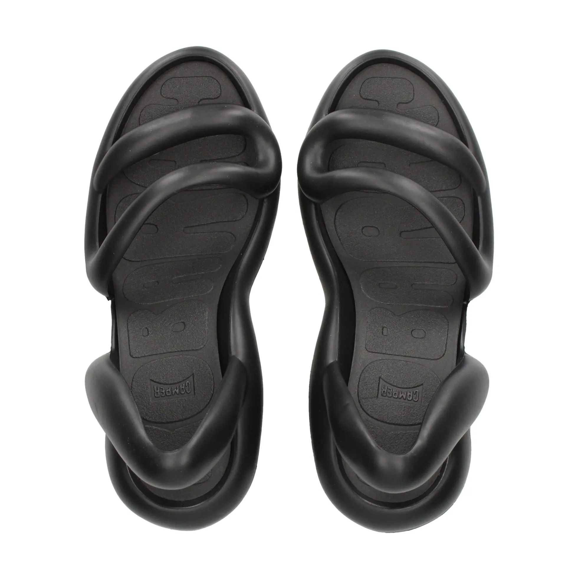 CAMPER Sandalias con tacón de Mujer K200155 026 Negro Matt