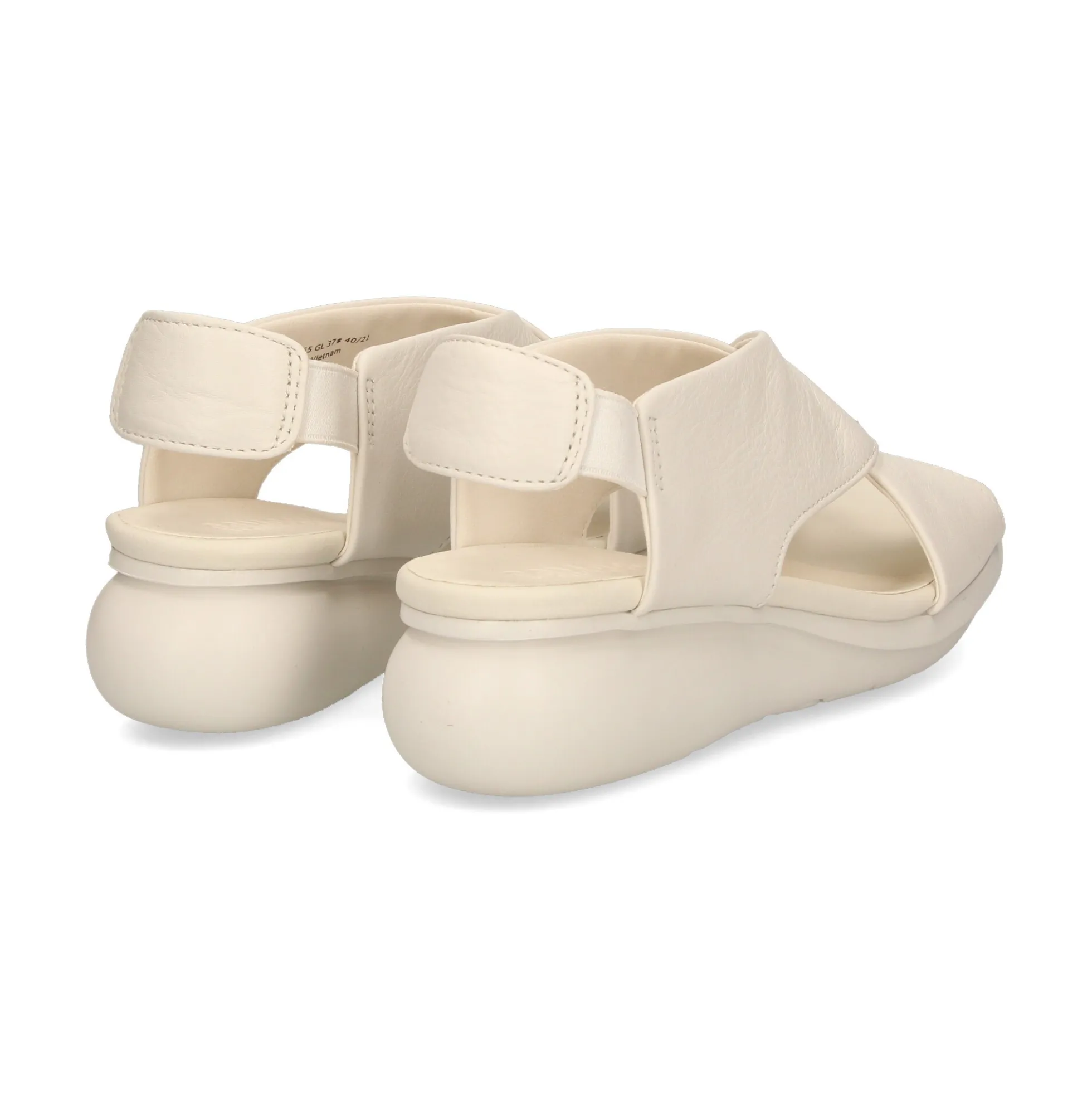 CAMPER Sandalias cuña de Mujer K200066 065 BLANCO