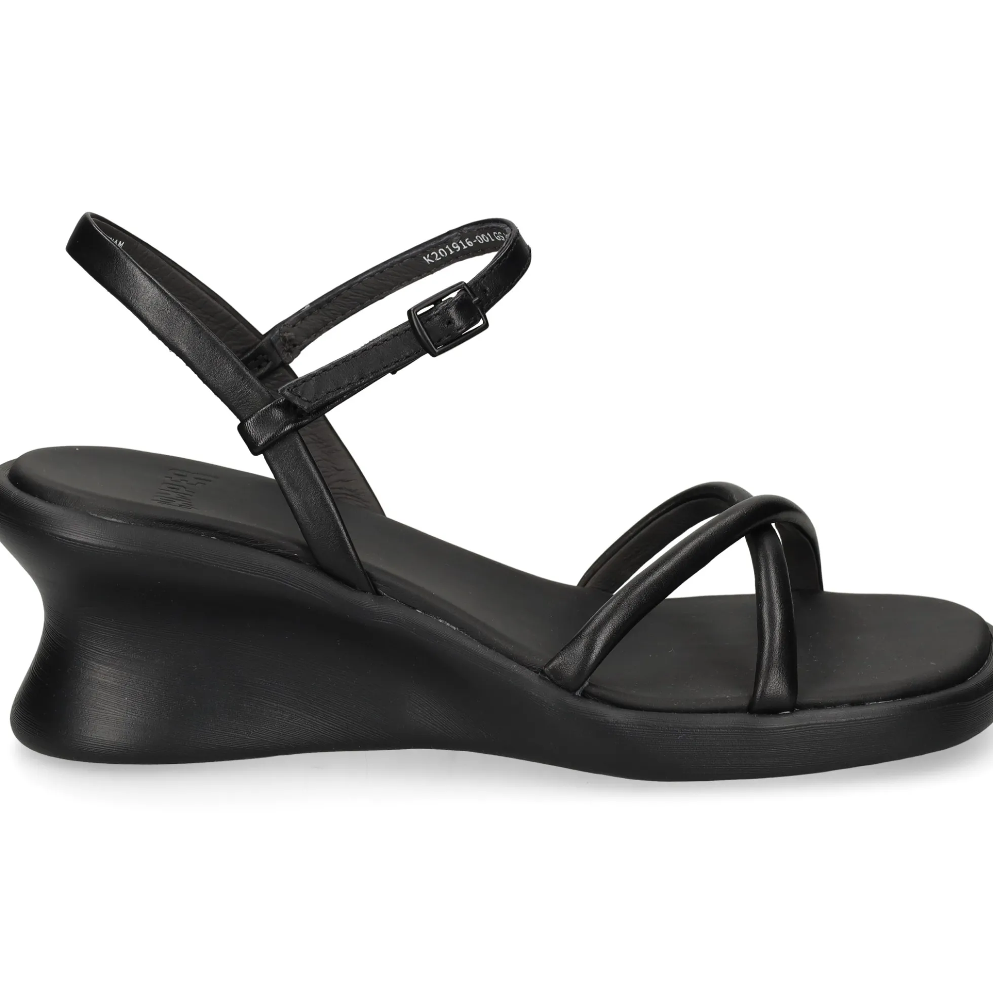 CAMPER Sandalias cuña de Mujer K201916 001 NEGRO