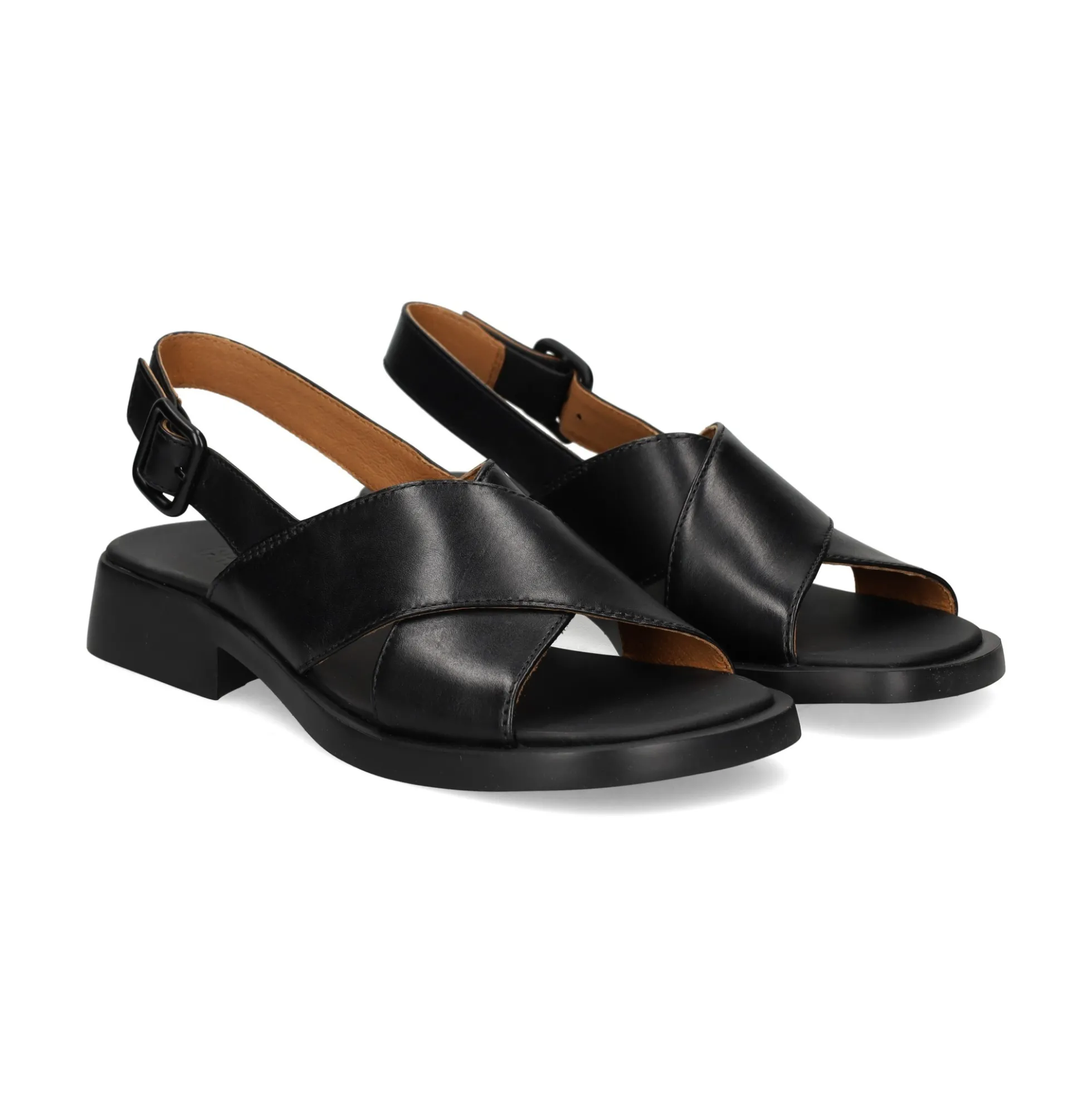 CAMPER Sandalias planas de Mujer K201600 002 NEGRO
