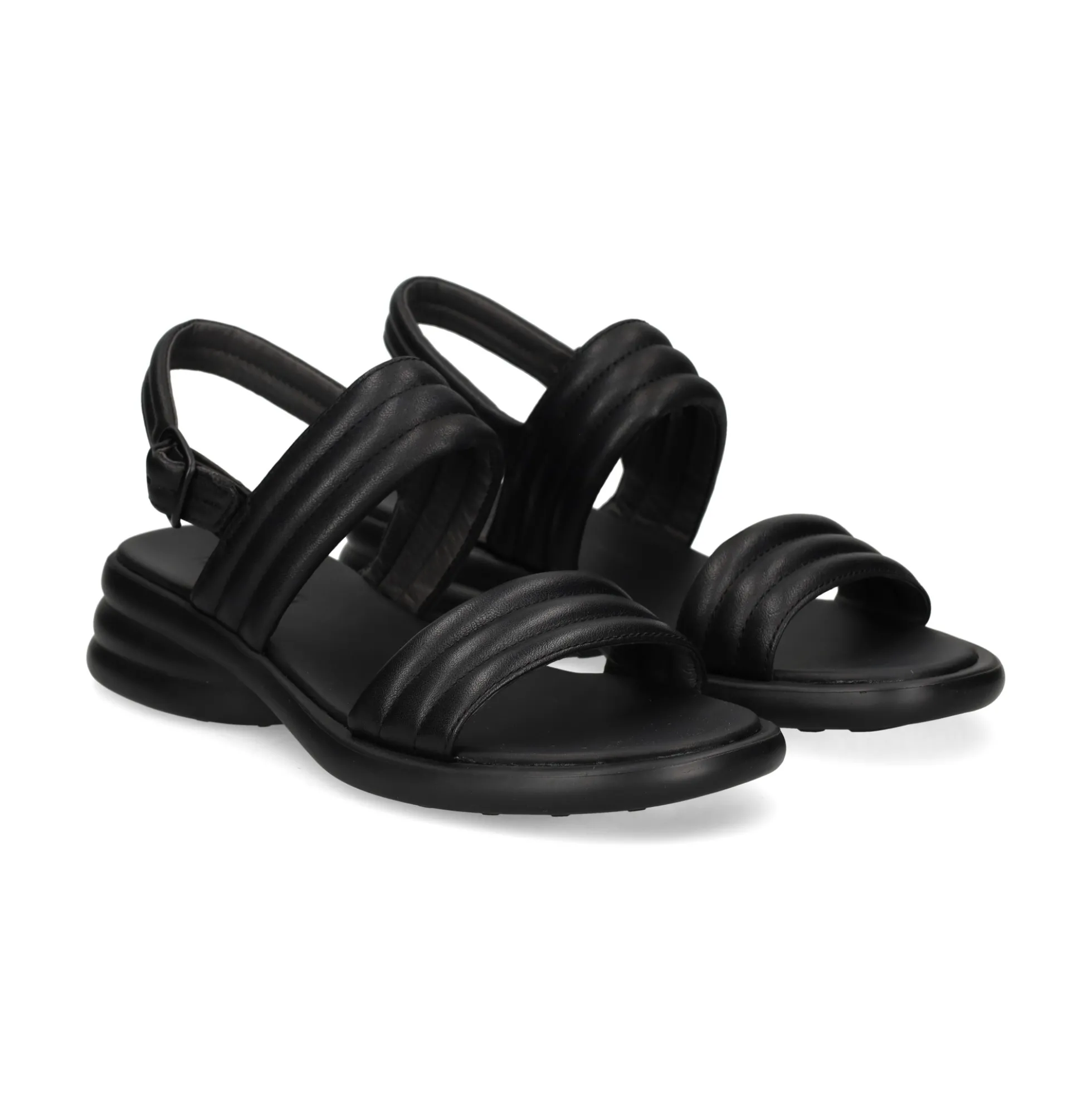 CAMPER Sandalias planas de Mujer K201599 001 NEGRO