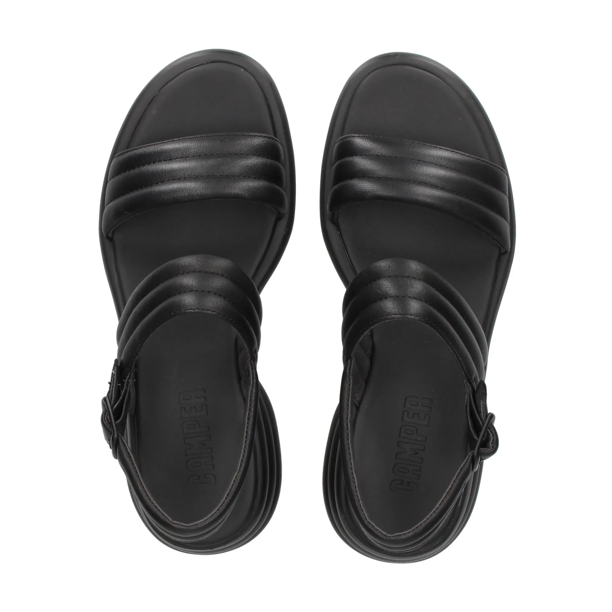 CAMPER Sandalias planas de Mujer K201599 001 NEGRO