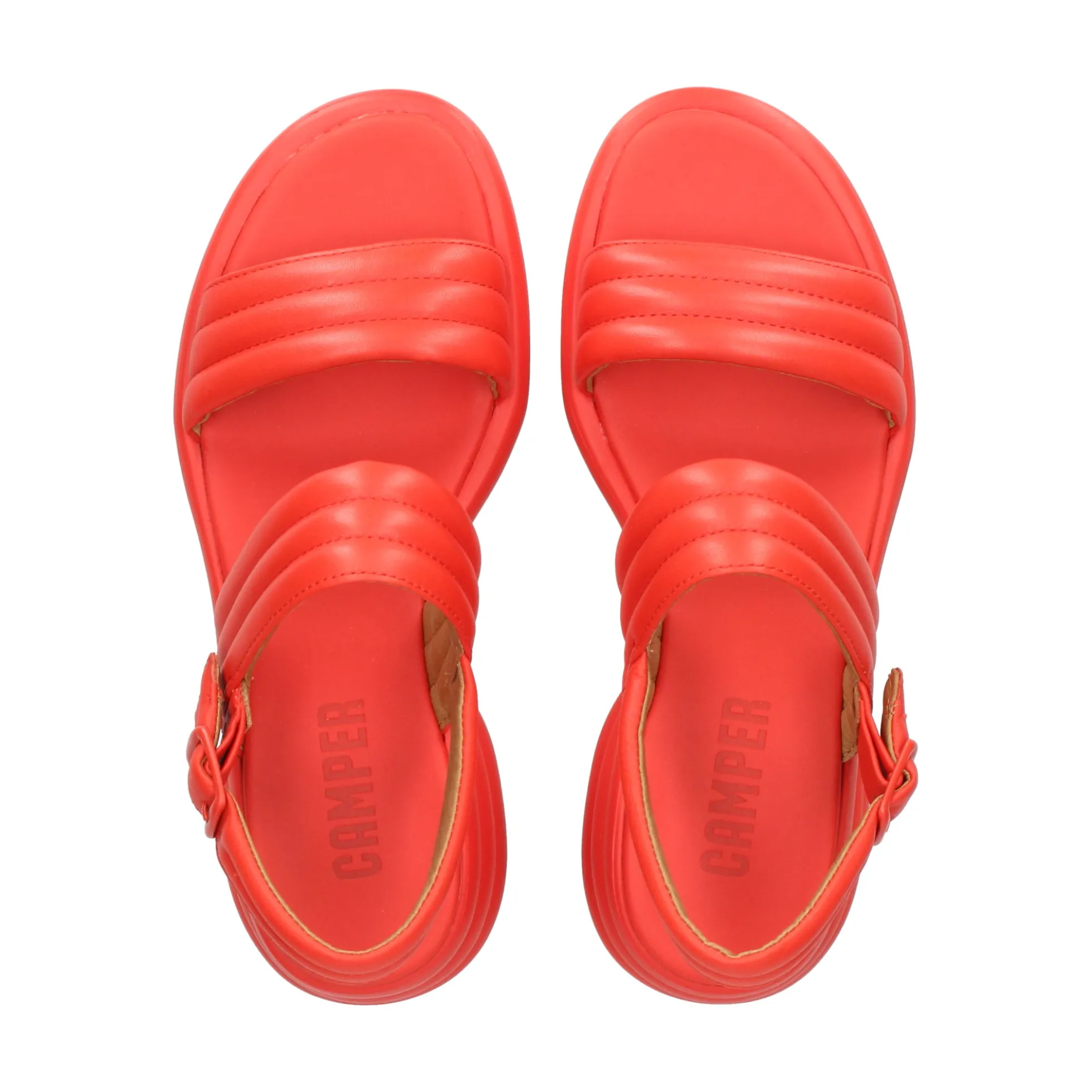 CAMPER Sandalias planas de Mujer K201599 003 ROJO