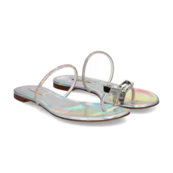 CASADEI Sandalias planas de Mujer 1N215V0001C2032 9700 ARGENTO