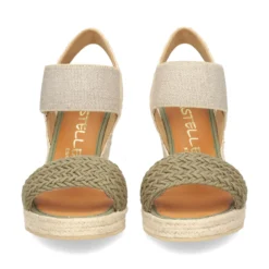 CASTELLER Sandalias cuña de Mujer 39-21-603 KAKI
