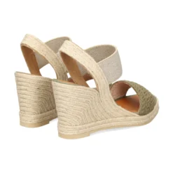 CASTELLER Sandalias cuña de Mujer 39-21-603 KAKI