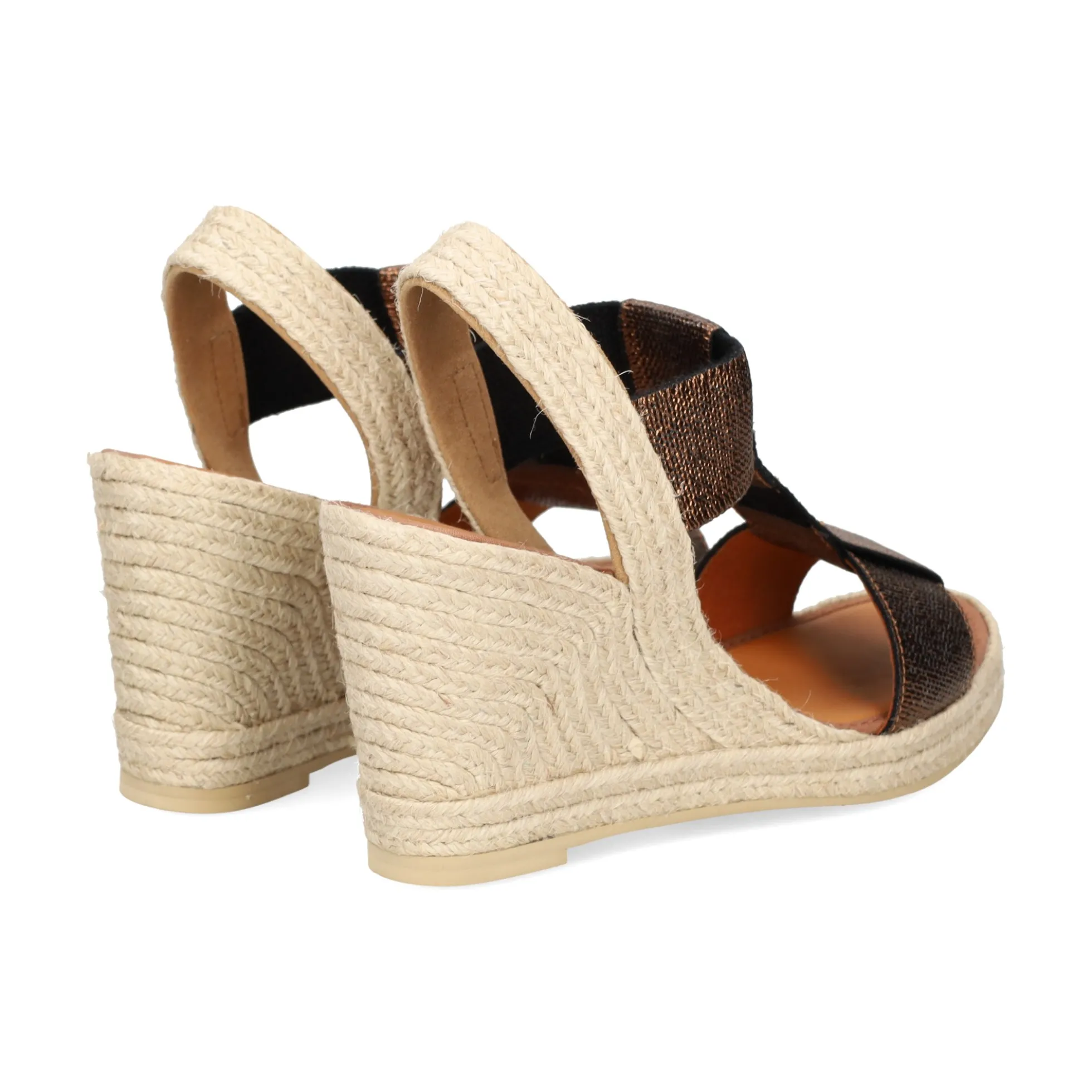 CASTELLER Sandalias cuña de Mujer 49-21-892 BRONCE