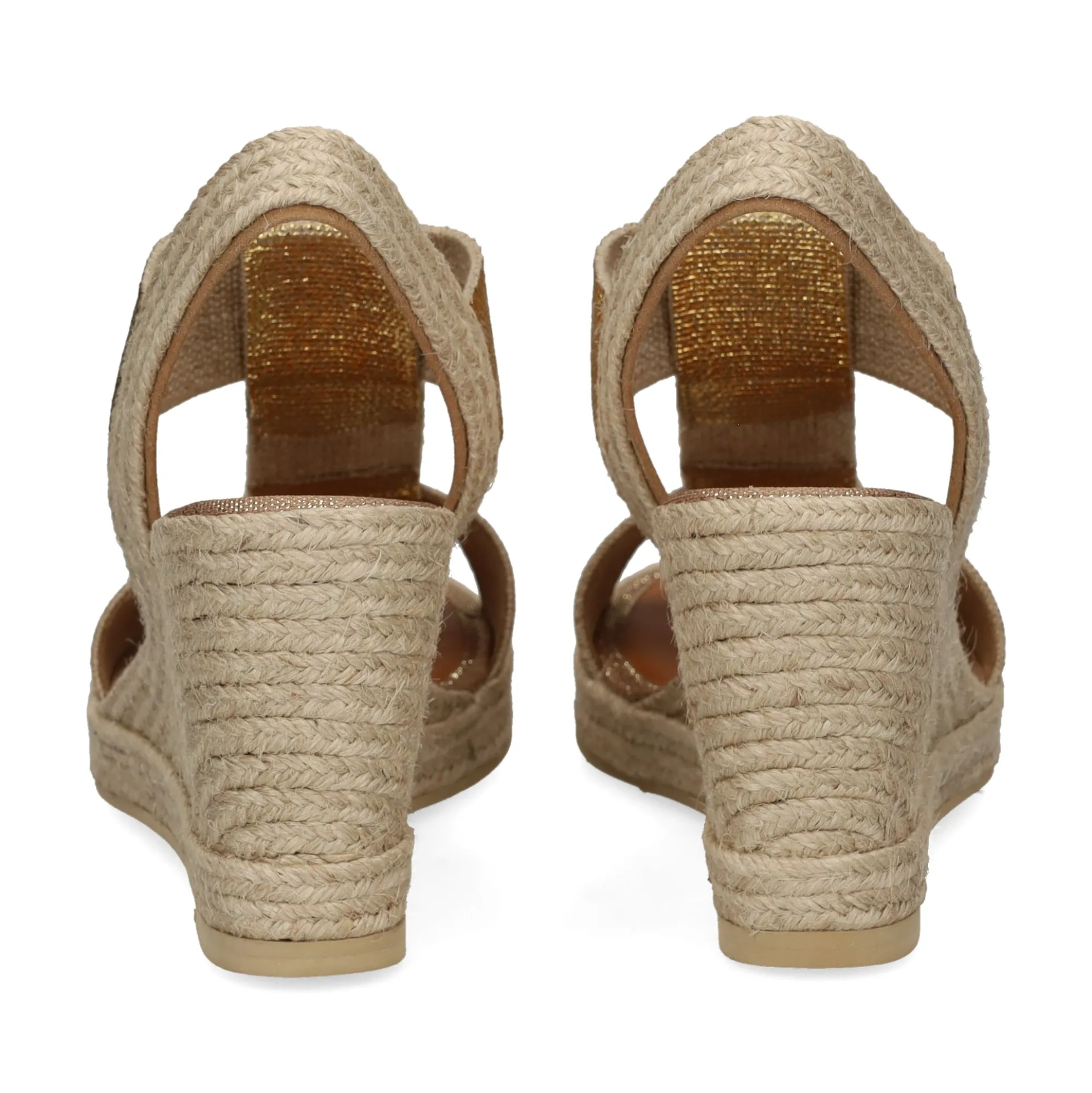 CASTELLER Sandalias cuña de Mujer 49-21-892 ORO