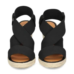 CASTELLER Sandalias cuña de Mujer 39-21-599 NEGRO