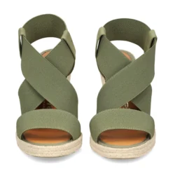 CASTELLER Sandalias cuña de Mujer 39-21-599 MILITAR
