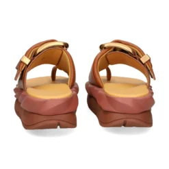 4CCCCEES Sandalias con plataforma de Mujer MELLOW GLOW oak