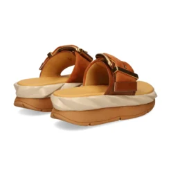 4CCCCEES Sandalias con plataforma de Mujer MELLOW GLOW SOFT BROWN