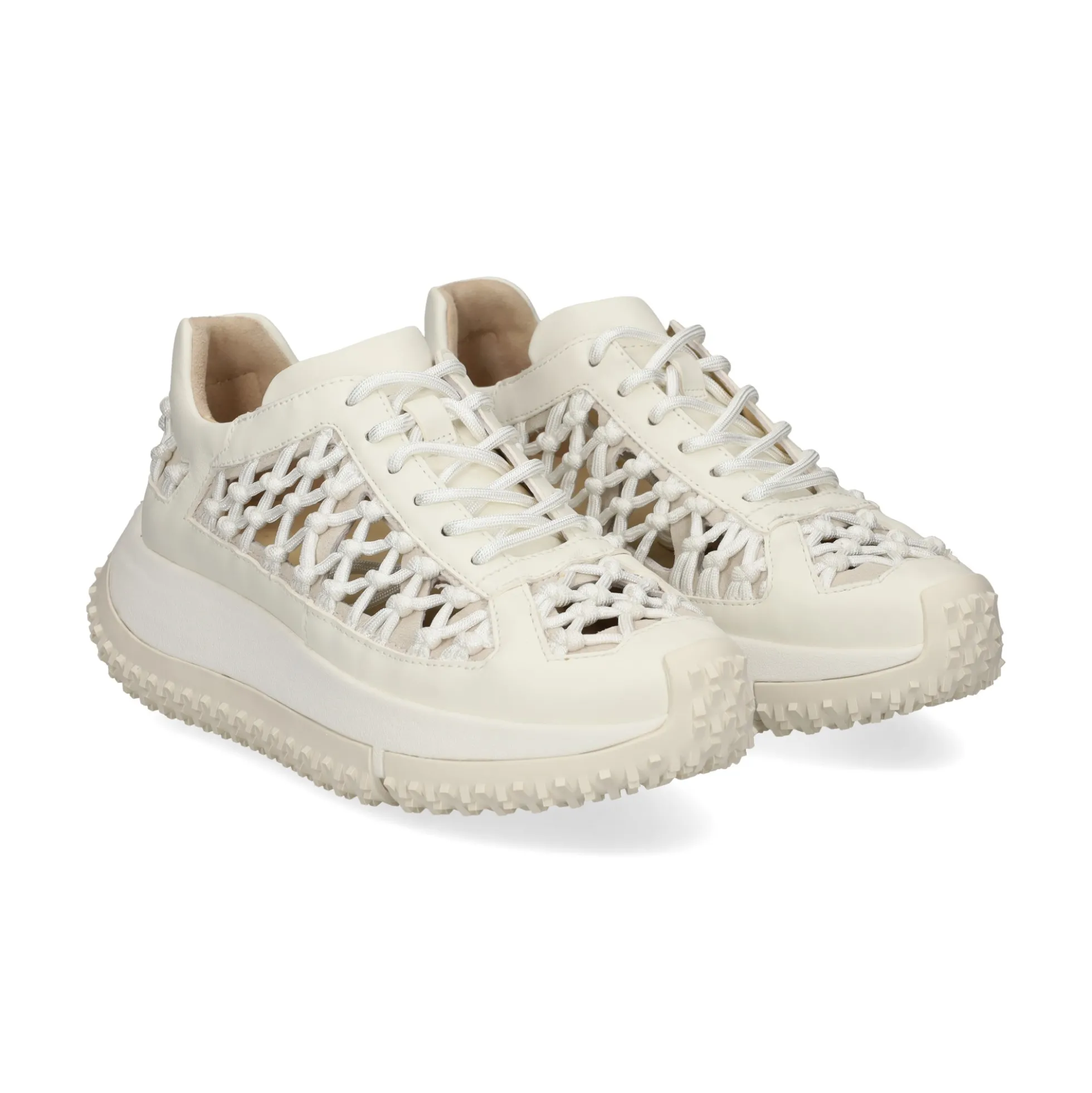 4CCCCEES Zapatillas de Mujer KAPOK LINK BLANCO