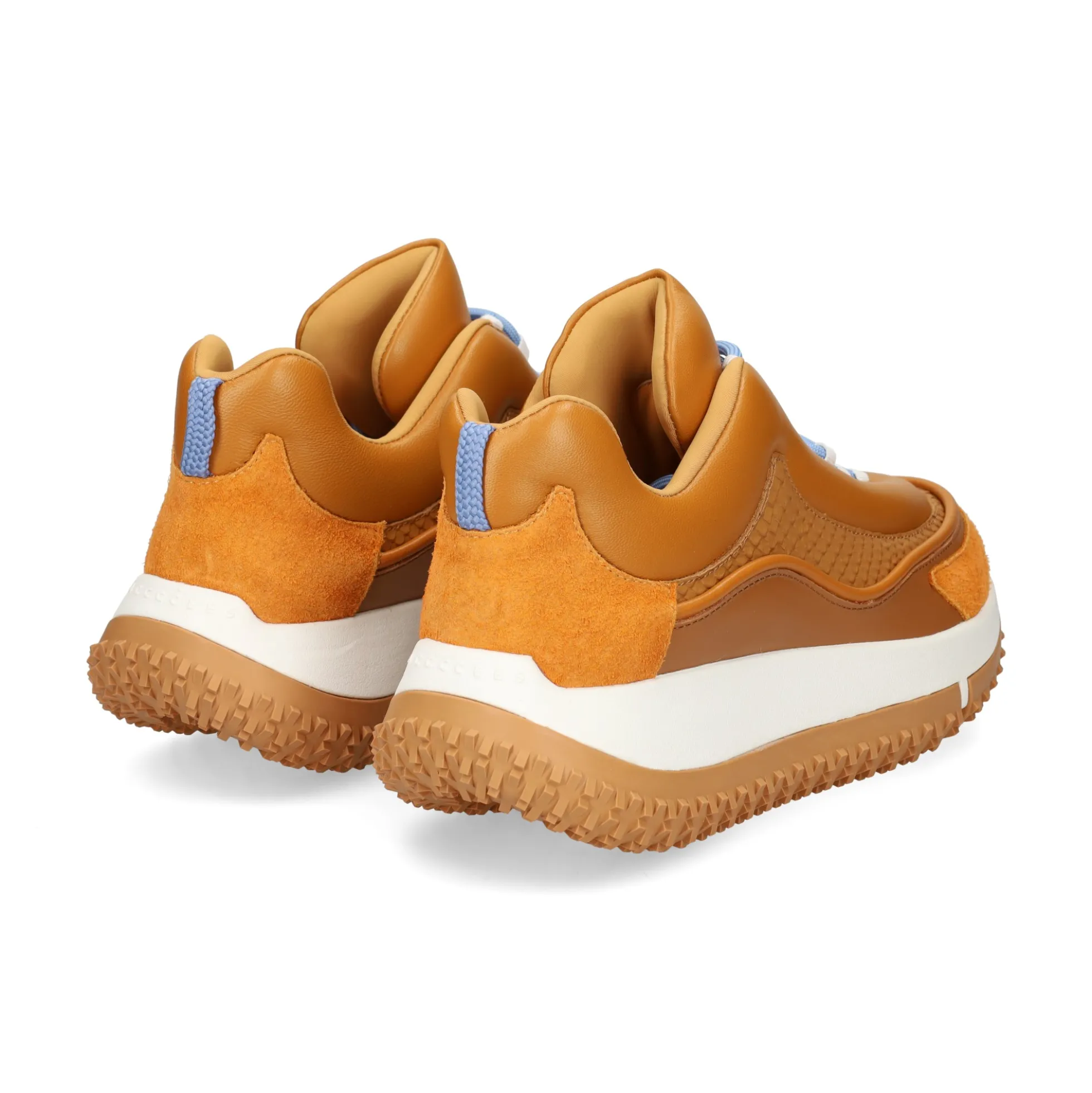 4CCCCEES Zapatillas de Mujer KAPOK SWAN CAMEL