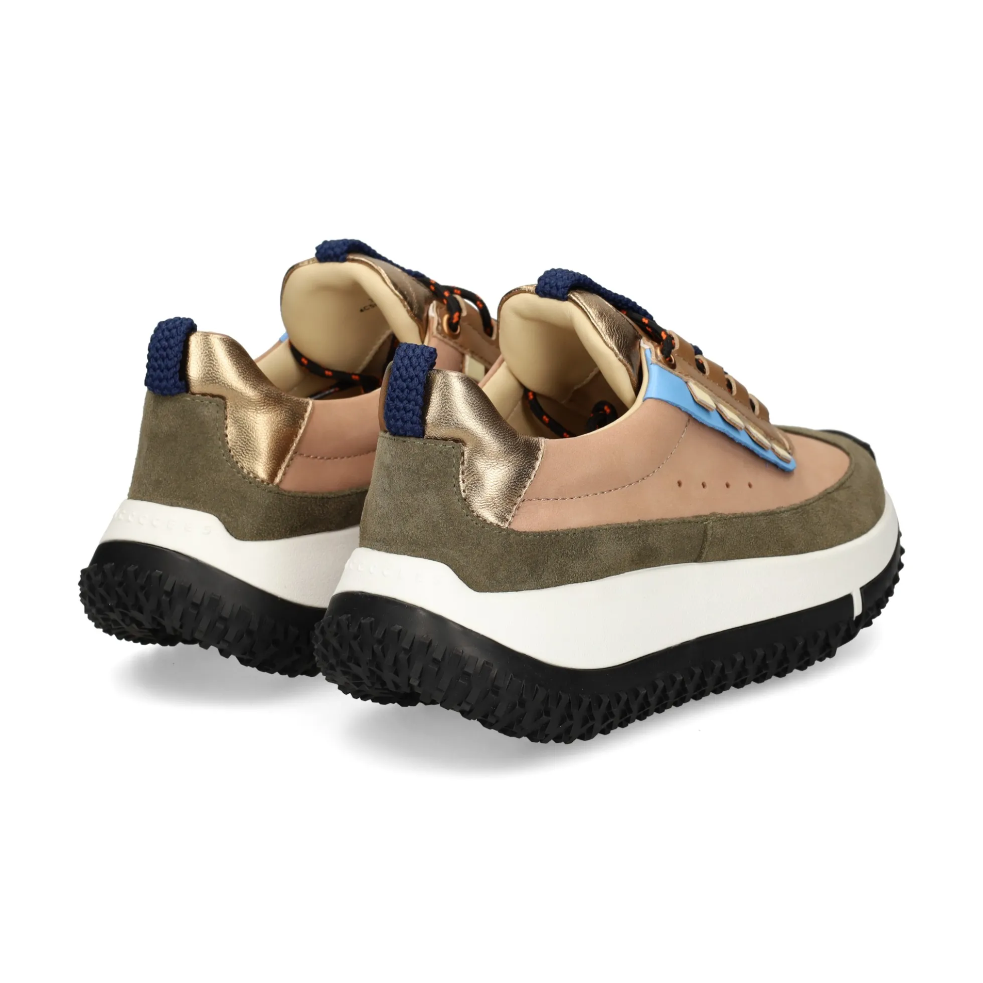 4CCCCEES Zapatillas de Mujer KAPOK PINTO FANGO