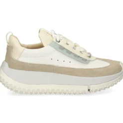 4CCCCEES Zapatillas de Mujer KAPOK PINTO BLANCO