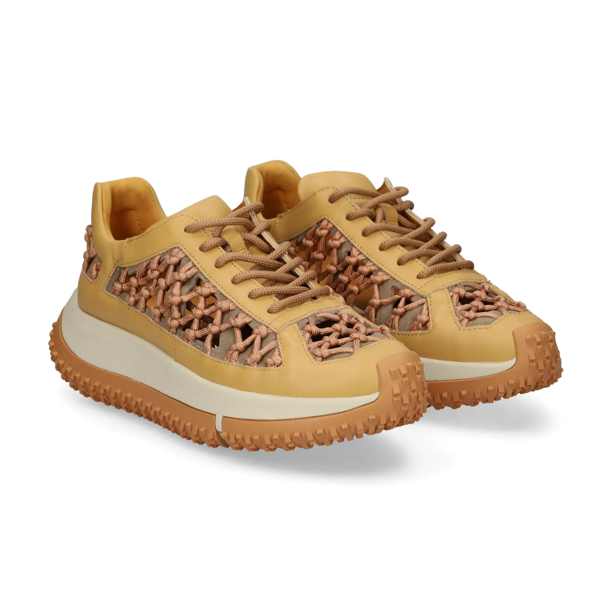 4CCCCEES Zapatillas de Mujer KAPOK LINK BEIGE