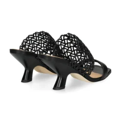 CHANTAL Sandalias con tacón de Mujer 2619 NEGRO
