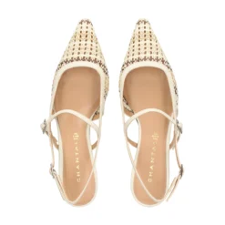 CHANTAL Zapatos de tacón bajo 2559 MARFIL