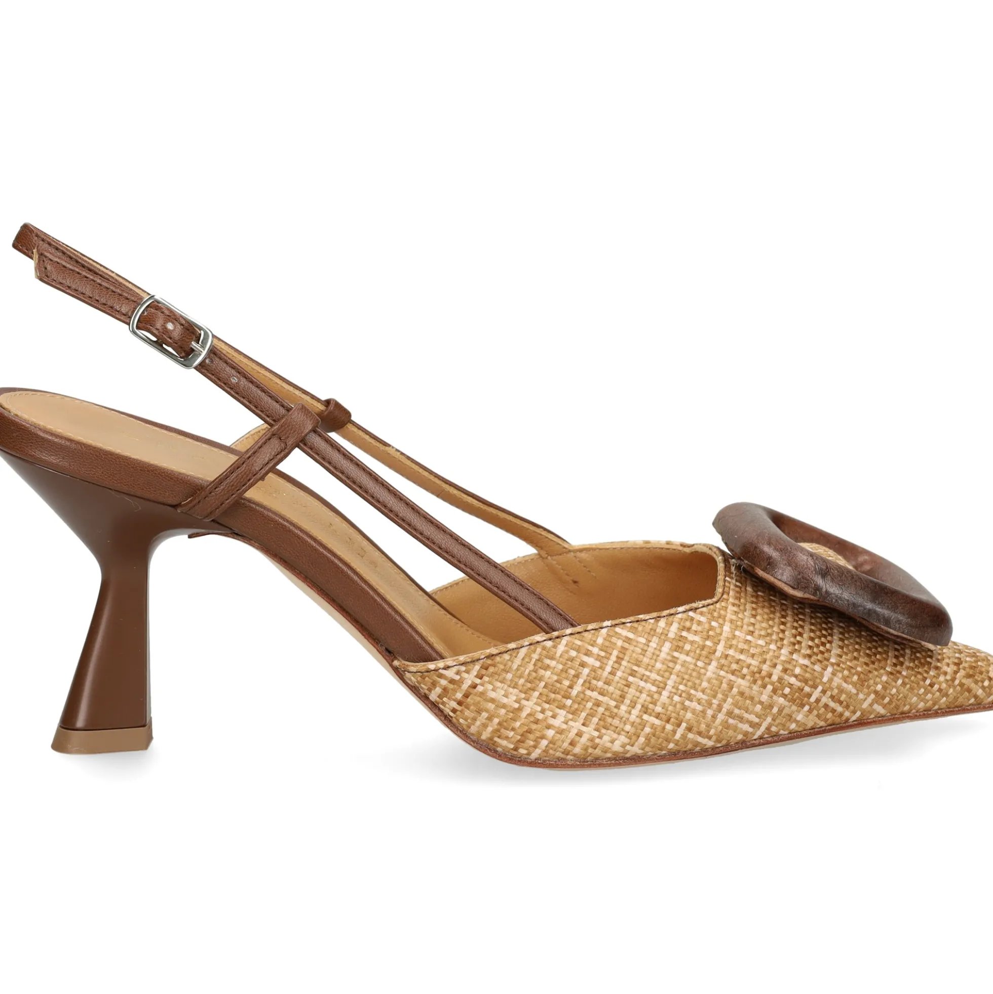 CHANTAL Zapatos de tacón medio de Mujer 2224 CASTORO-CUORO