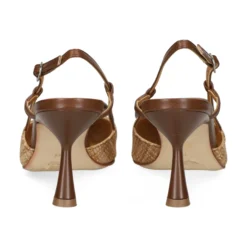 CHANTAL Zapatos de tacón medio de Mujer 2224 CASTORO-CUORO
