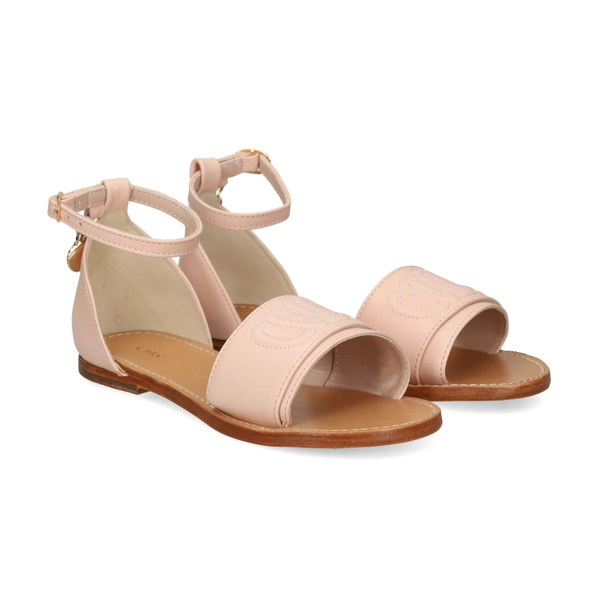 CHLOE KIDS Sandalias, chanclas y albarcas de niña C20878 46J ROSA PETALO