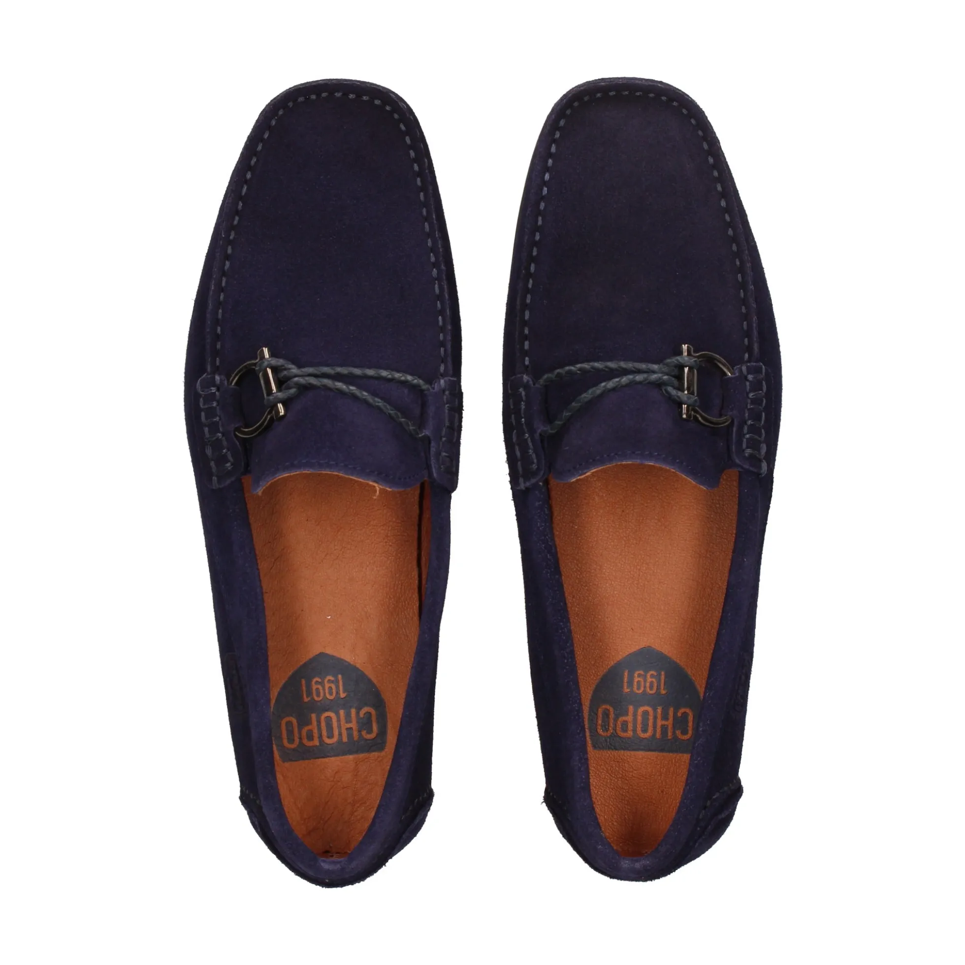 CHOPO Mocasines de Hombre 7712 AZUL