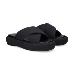 COACH Sandalias con plataforma de Mujer CAS84 NEGRO