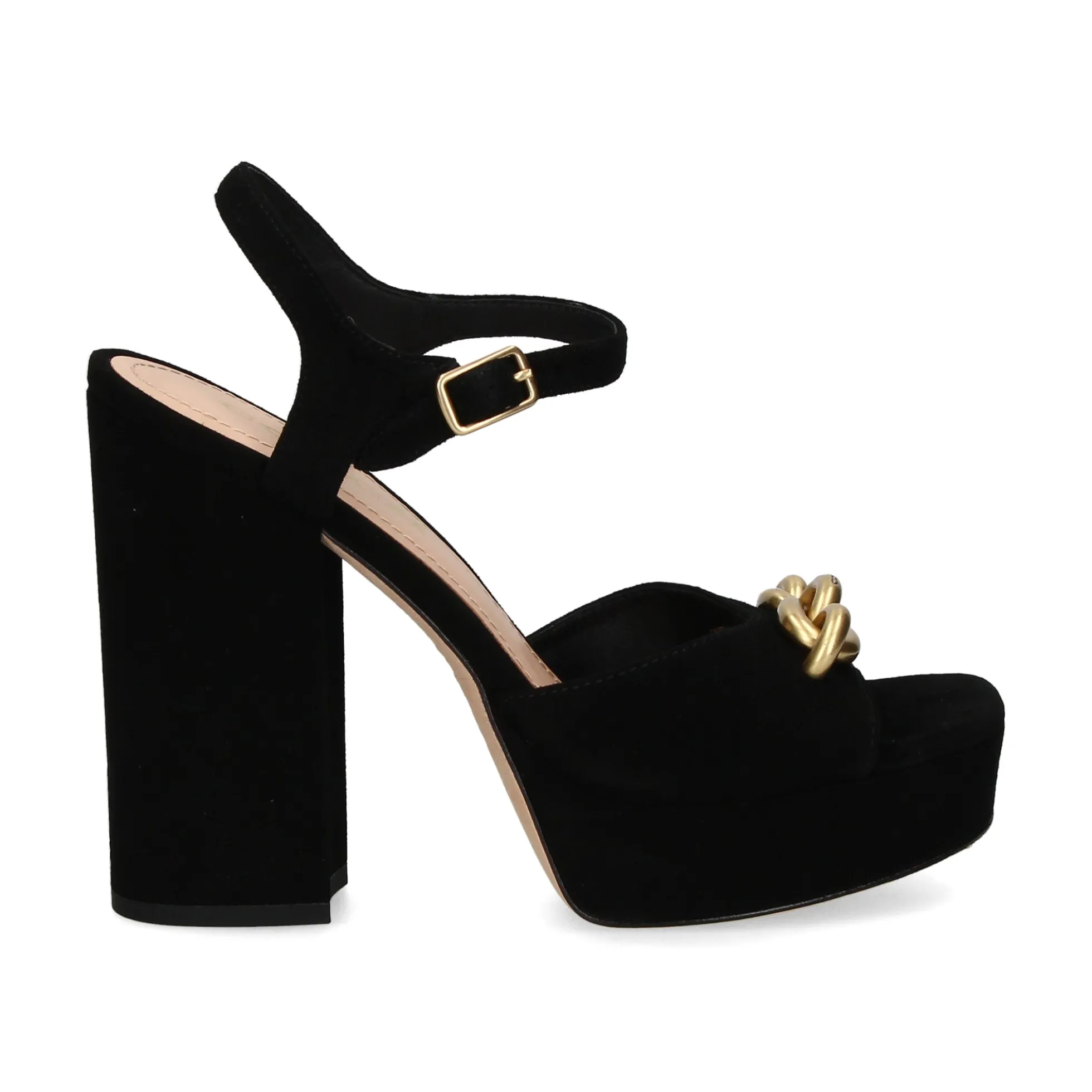 COACH Sandalias con plataforma de Mujer CK007 NEGRO
