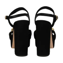 COACH Sandalias con plataforma de Mujer CK007 NEGRO