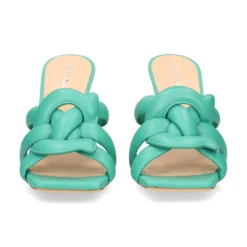 COACH Sandalias con tacón de Mujer C8985 bright green