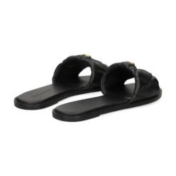 COACH Sandalias planas de Mujer CCM04 NEGRO