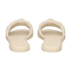 COACH Sandalias planas de Mujer CCM04 CHALK