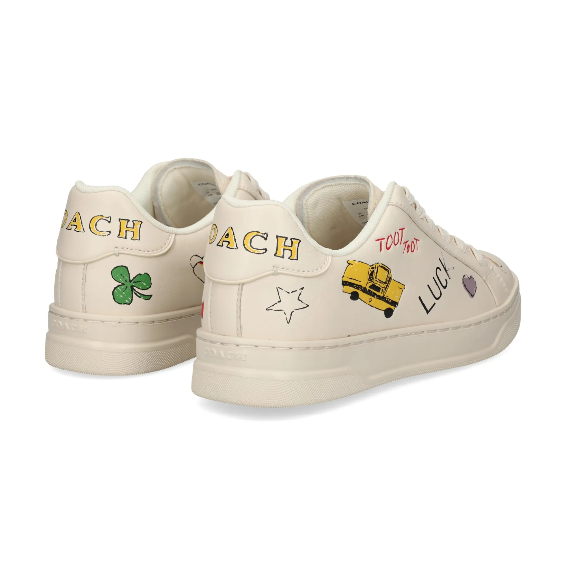 COACH Zapatillas de Mujer CAQ45 chalk multi