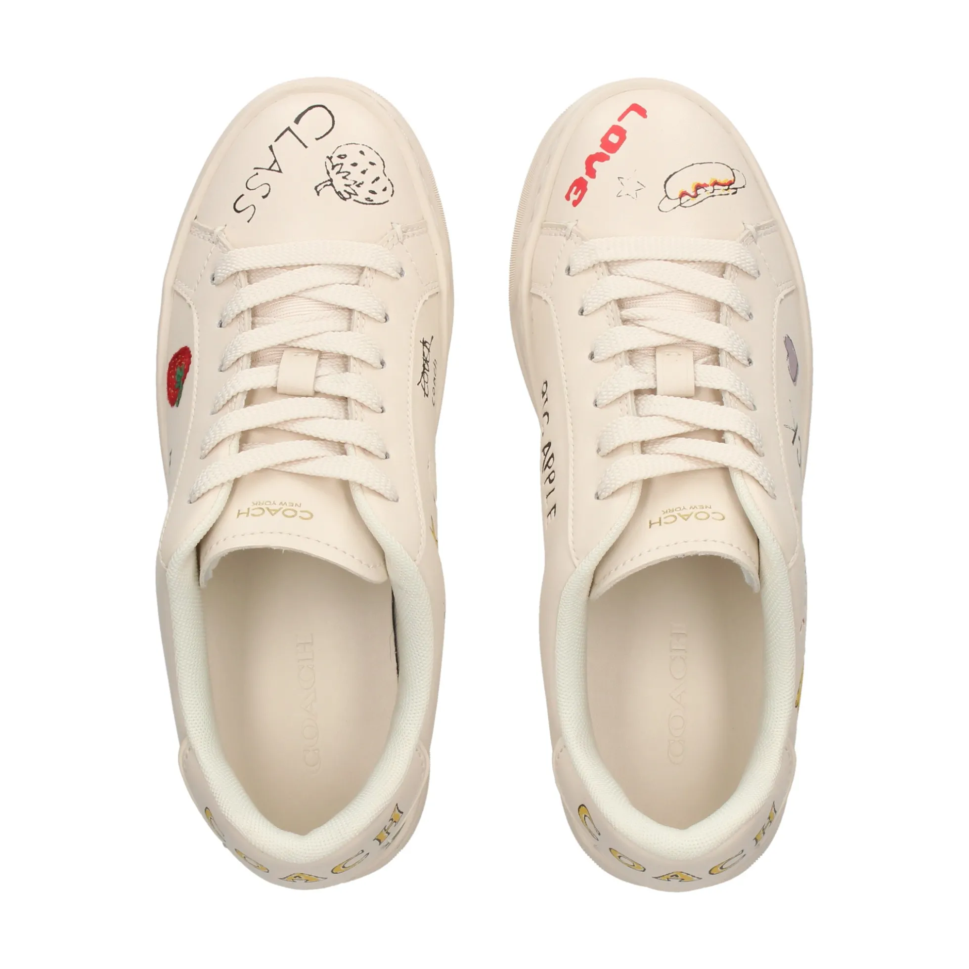 COACH Zapatillas de Mujer CAQ45 chalk multi