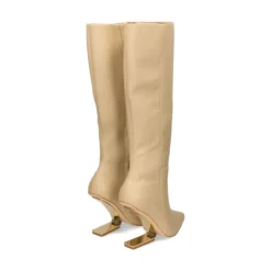 CULT GAIA Botas con tacón de Mujer BT1072NP ECRU