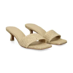 CULT GAIA Sandalias con tacón de Mujer SD3266SH2426 NATURAL