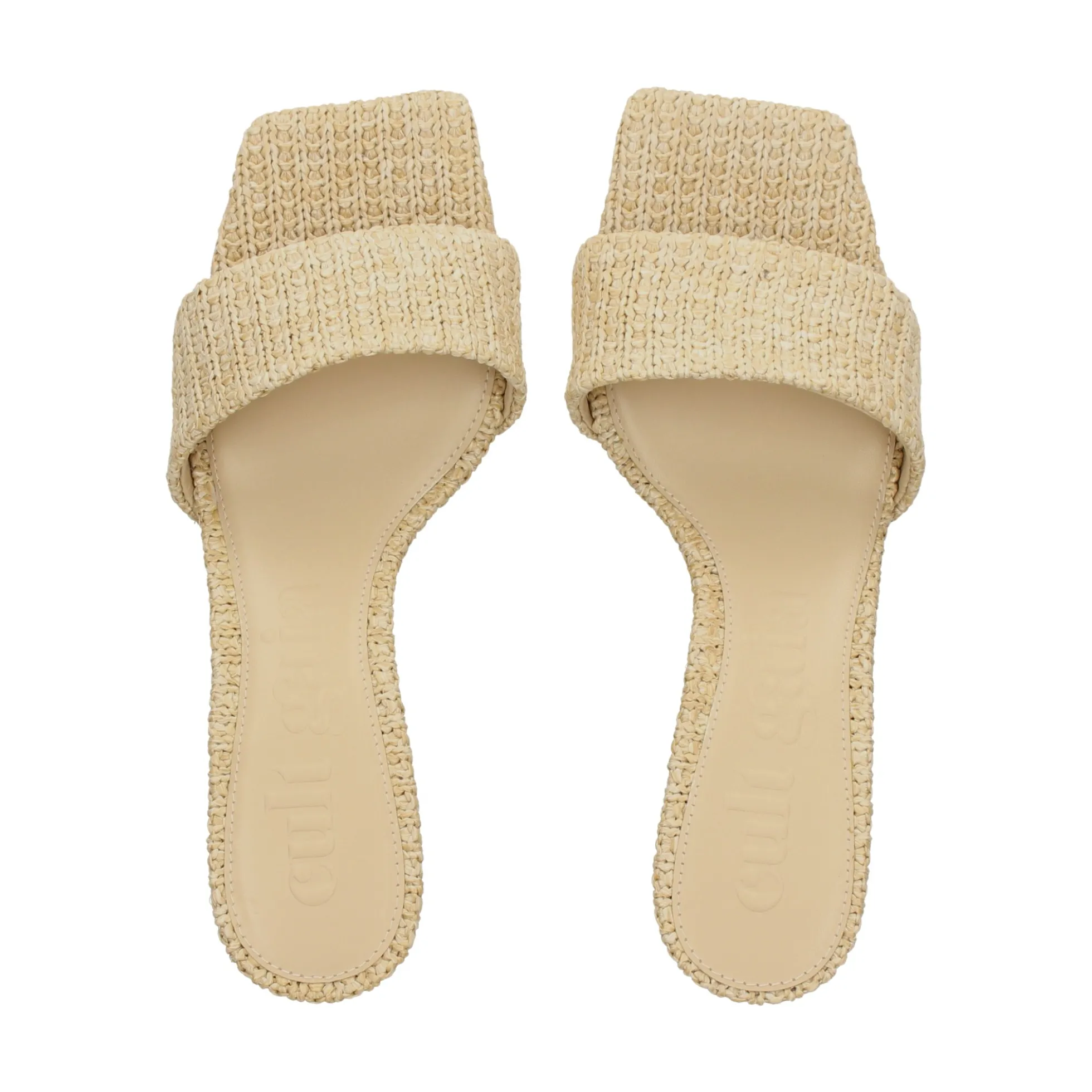 CULT GAIA Sandalias con tacón de Mujer SD3266SH2426 NATURAL
