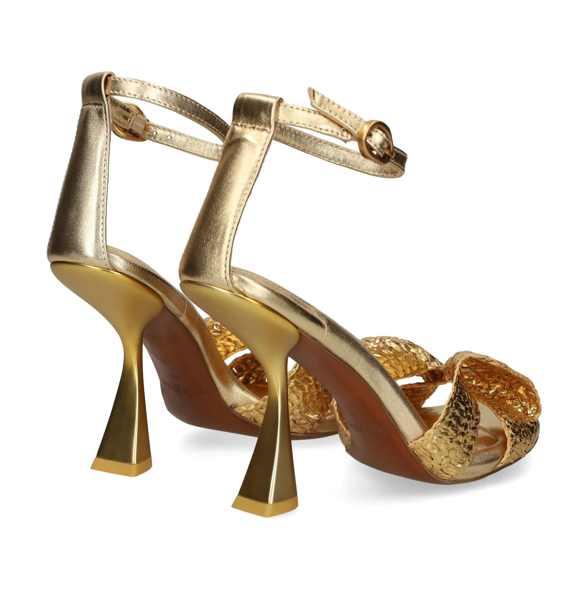 CULT GAIA Sandalias con tacón de Mujer SD3660RF3051 BRASS