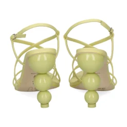 CULT GAIA Sandalias con tacón de Mujer SD3088NP LEMON SORBET