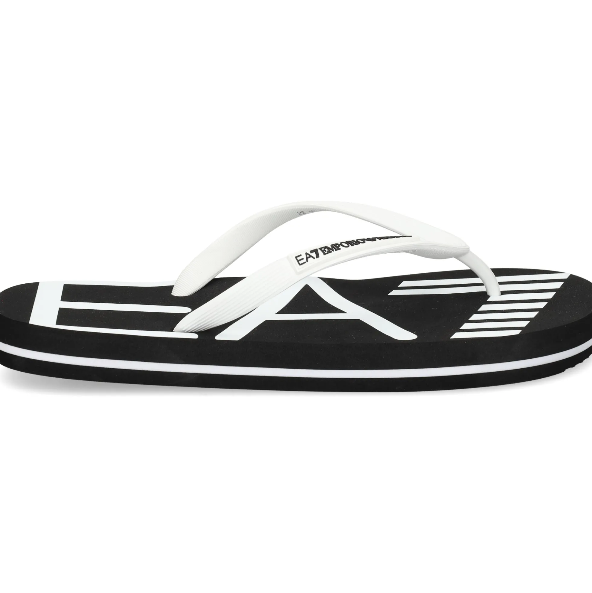 EA7 Chanclas de Hombre 7X000659 MC001 BLACK/WHI