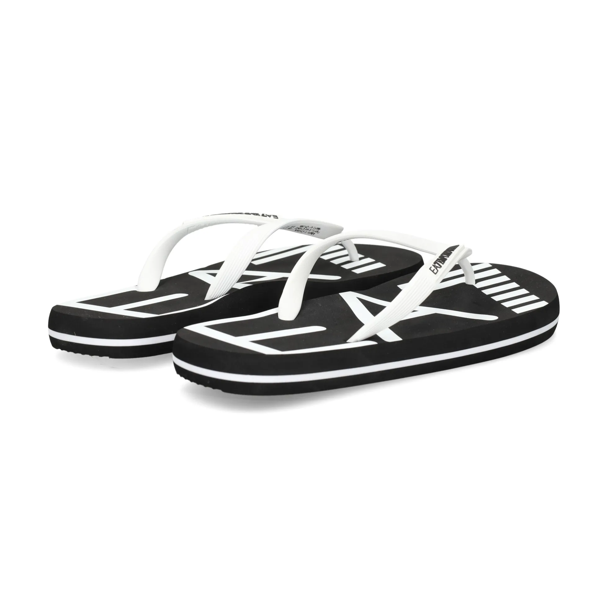 EA7 Chanclas de Hombre 7X000659 MC001 BLACK/WHI