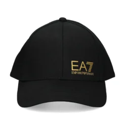 EA7 Gorras y viseras 7X000005 MC021 BLACK/GOL