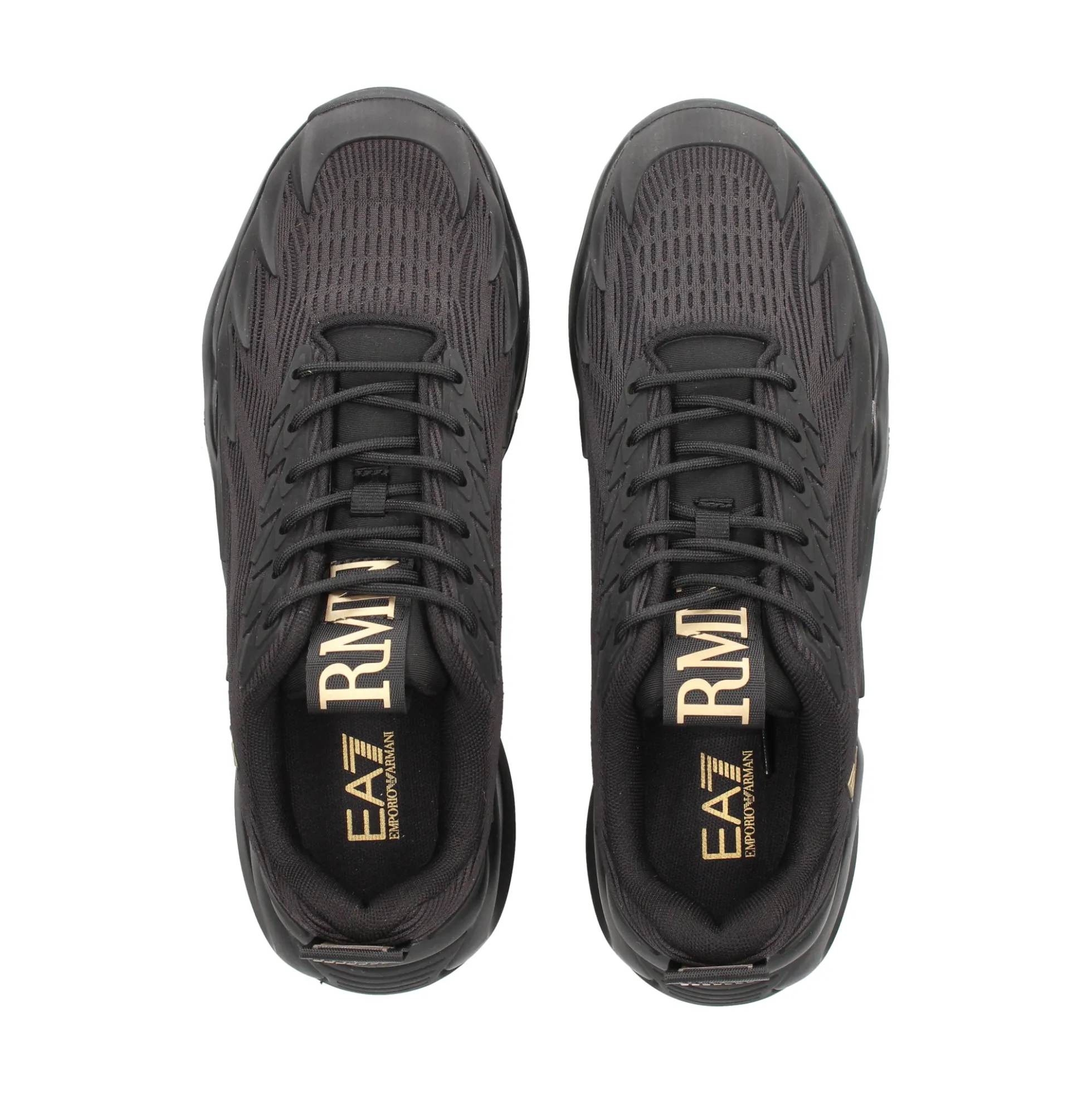 EA7 Zapatillas de Hombre 7X000304 MC021 BLACK/GOL