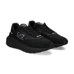 EA7 Zapatillas de Hombre 7X000341 MZ186 BLACK/SIL