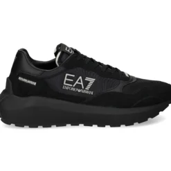 EA7 Zapatillas de Hombre 7X000341 MZ186 BLACK/SIL