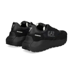 EA7 Zapatillas de Hombre 7X000341 MZ186 BLACK/SIL
