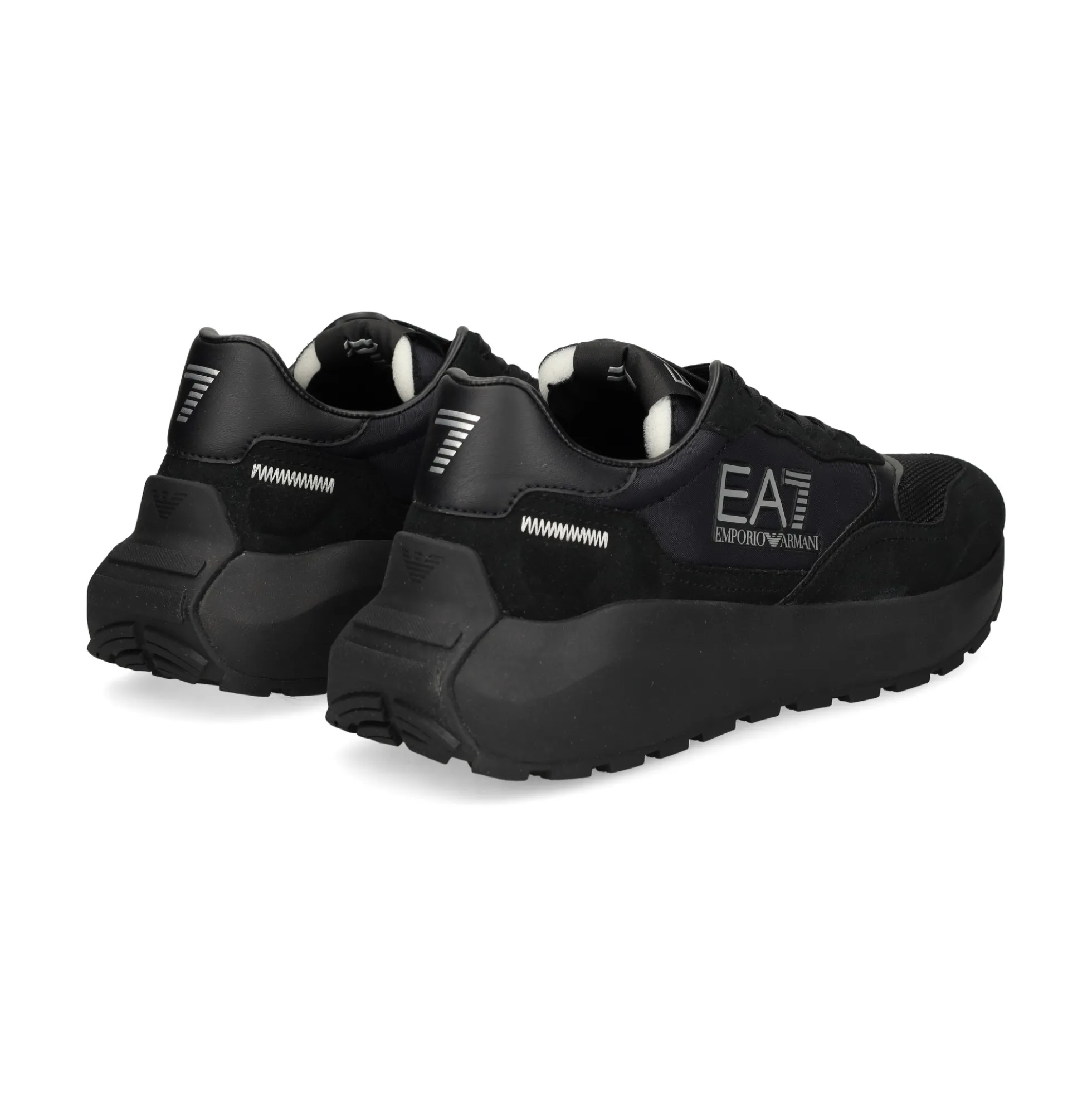 EA7 Zapatillas de Hombre 7X000341 MZ186 BLACK/SIL