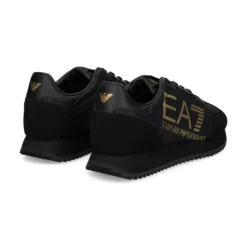EA7 Zapatillas de Hombre 7X000541 MZ177 BLACK/GOL